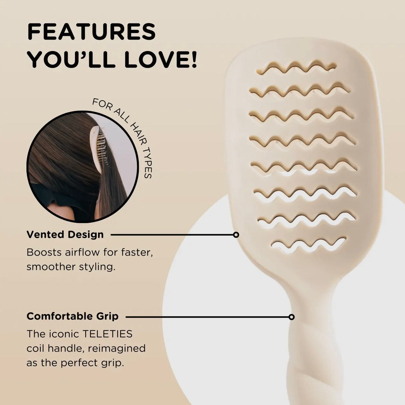 Vented Hair Brush
