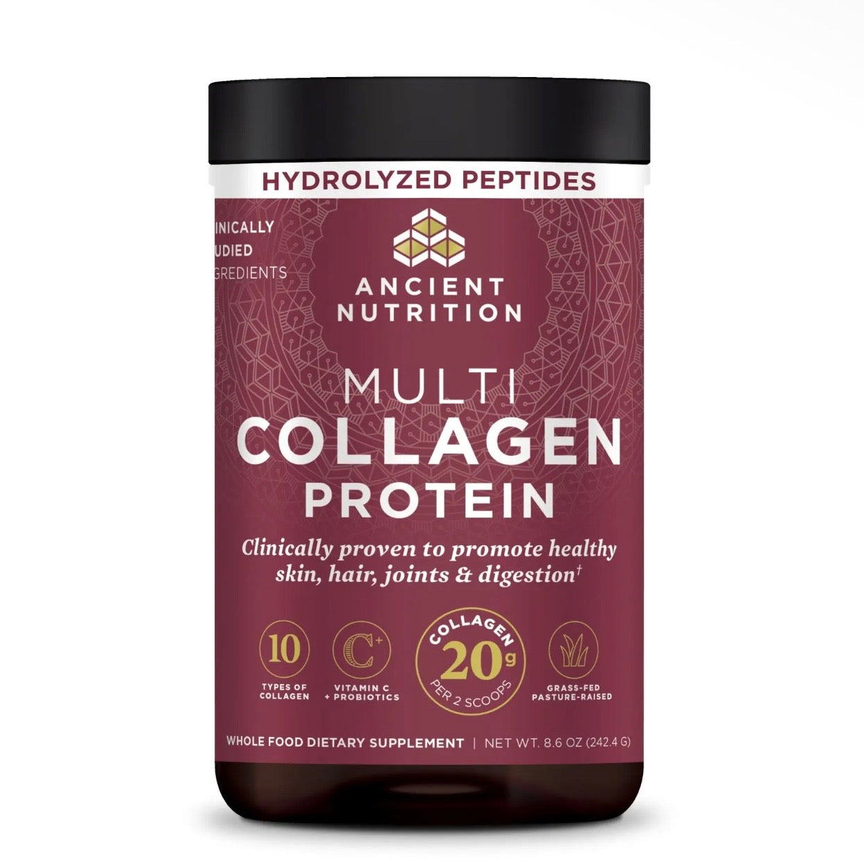 Multi Collagen Protein | Powder Unflavored (24 Servings)