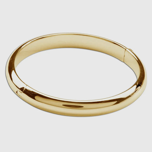 Girls Bracelet - Classic Gold Bangle