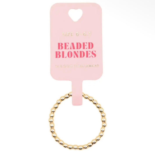 Beaded Blondes Ring | Lexi