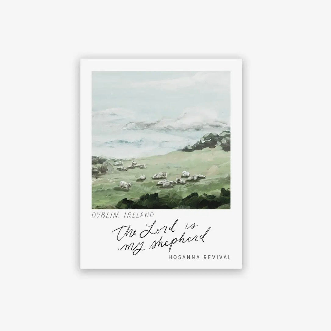 Landscape Sticker | The Lord Is My Shepherd