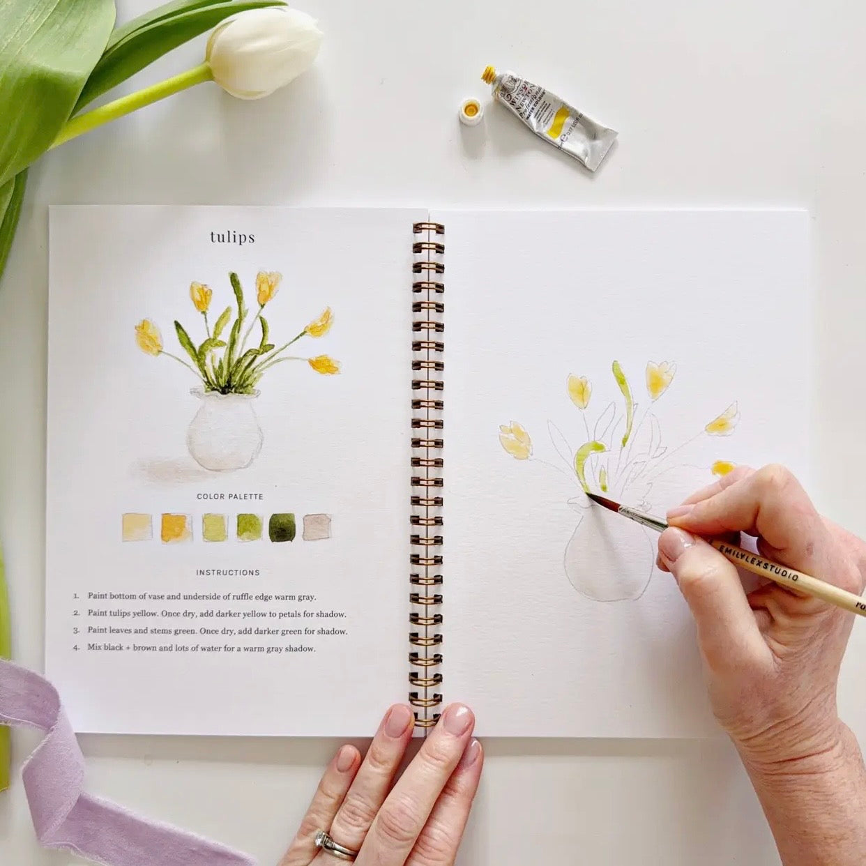Watercolor Workbook | Spring