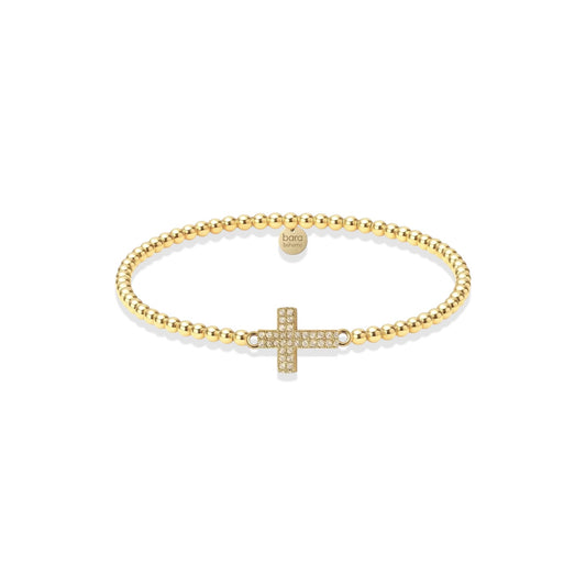 Beaded Esther Cross Bracelet