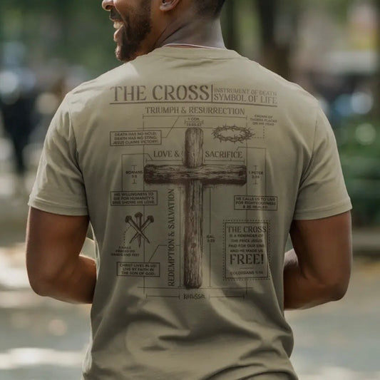 Christian Men’s Tee | The Cross