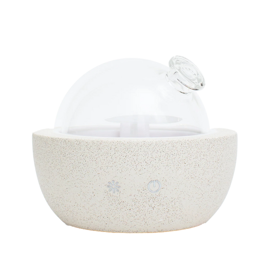 Rowe Casa Glass & Concrete Diffuser | White