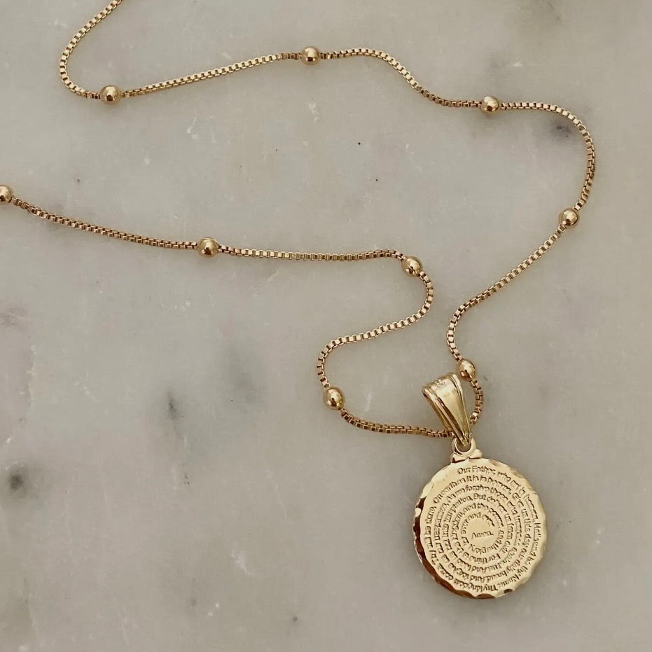 Necklace | Our Father Prayer