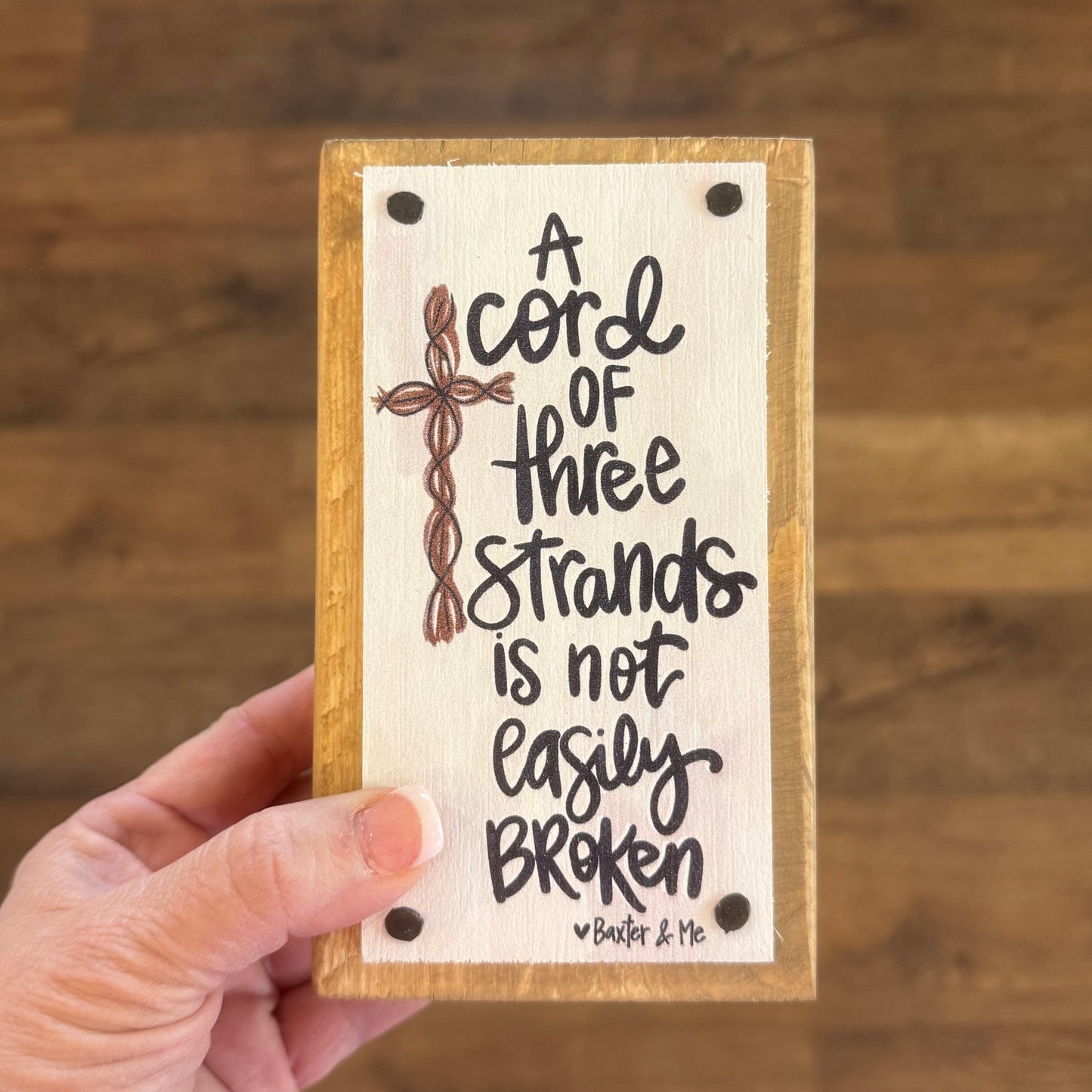 Happy Blocks | A Cord of Three Strands