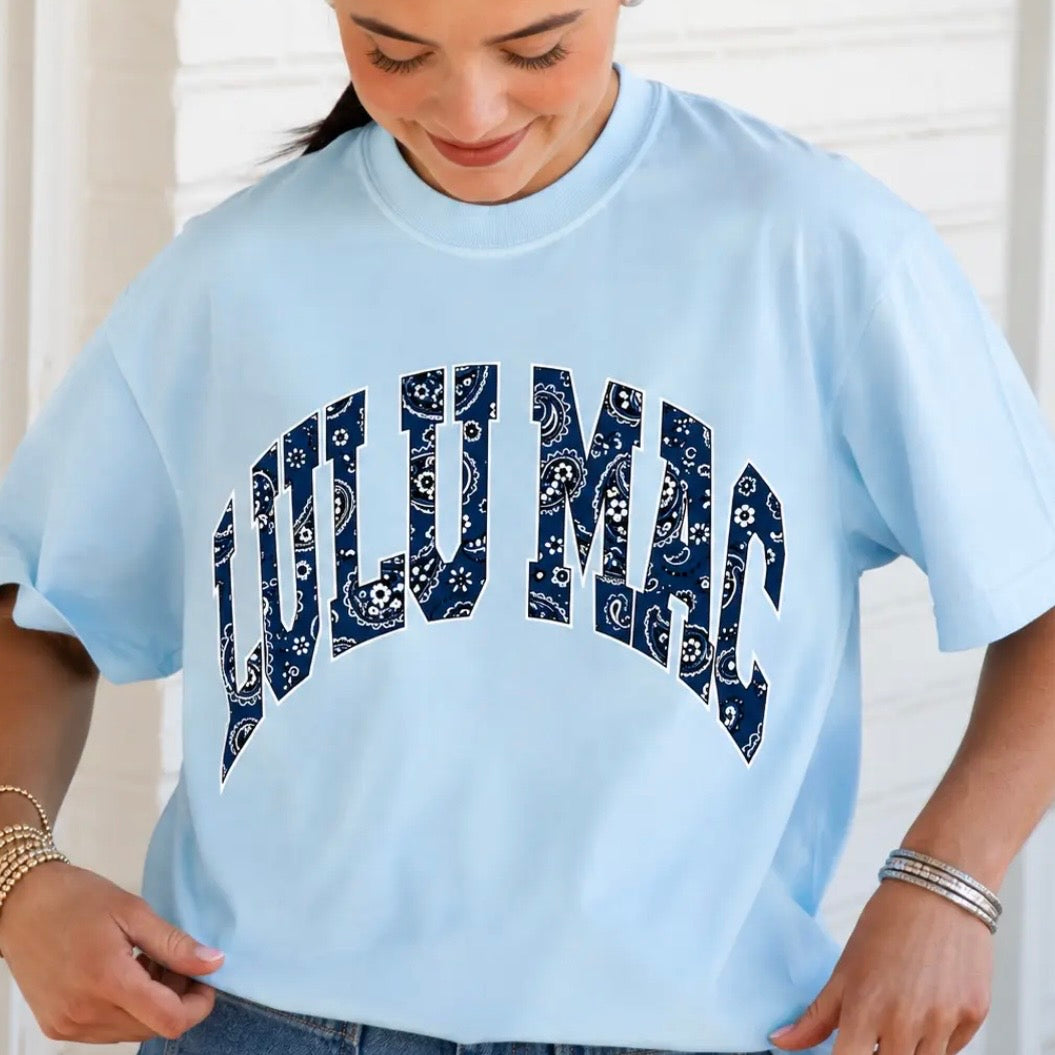 Lulu Mac Tee | Chambray Bandana