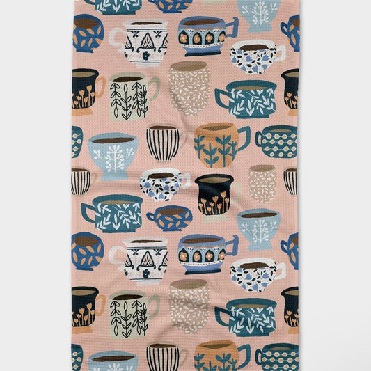 Geometry Dish Towel | Les Tasses