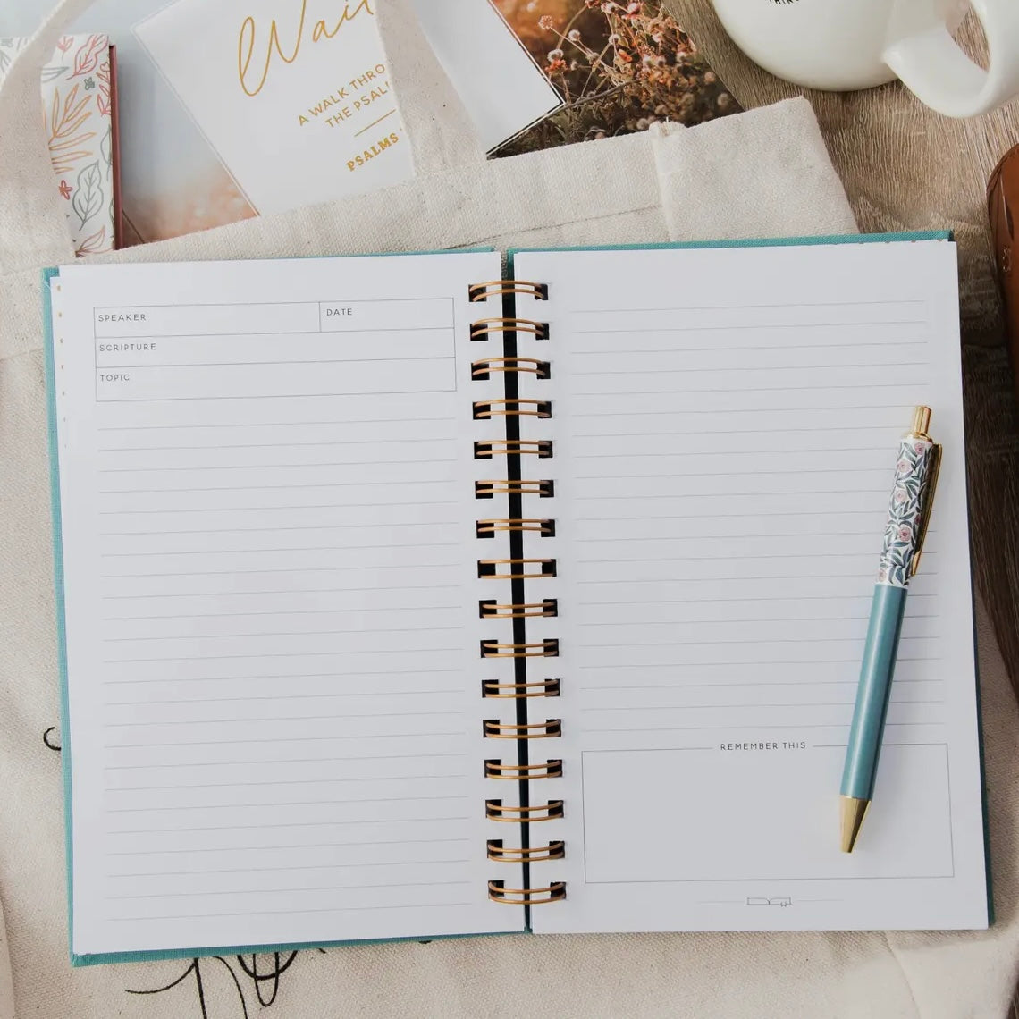 Sermon Notes | Teal Spiral
