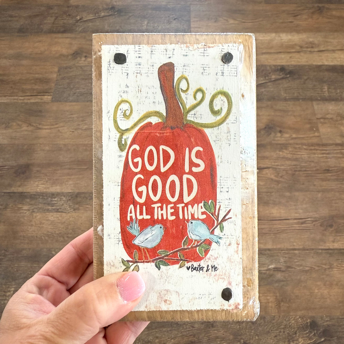 Happy Blocks | God Is Good Pumpkin