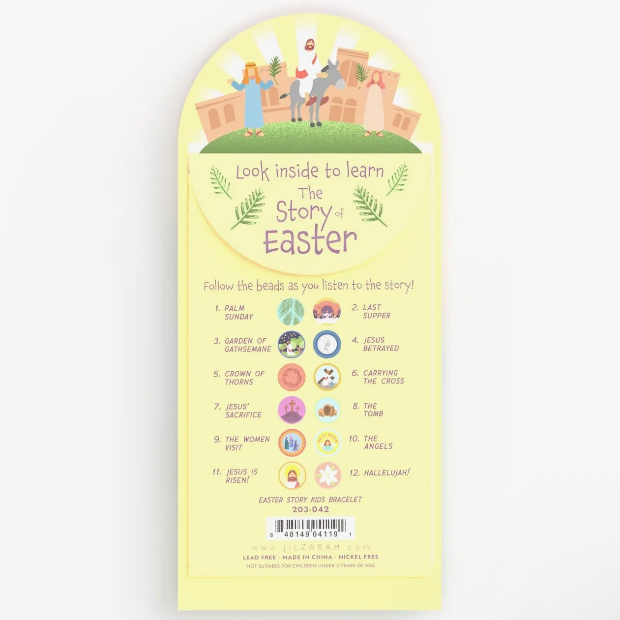 Easter Story Kids Bracelet