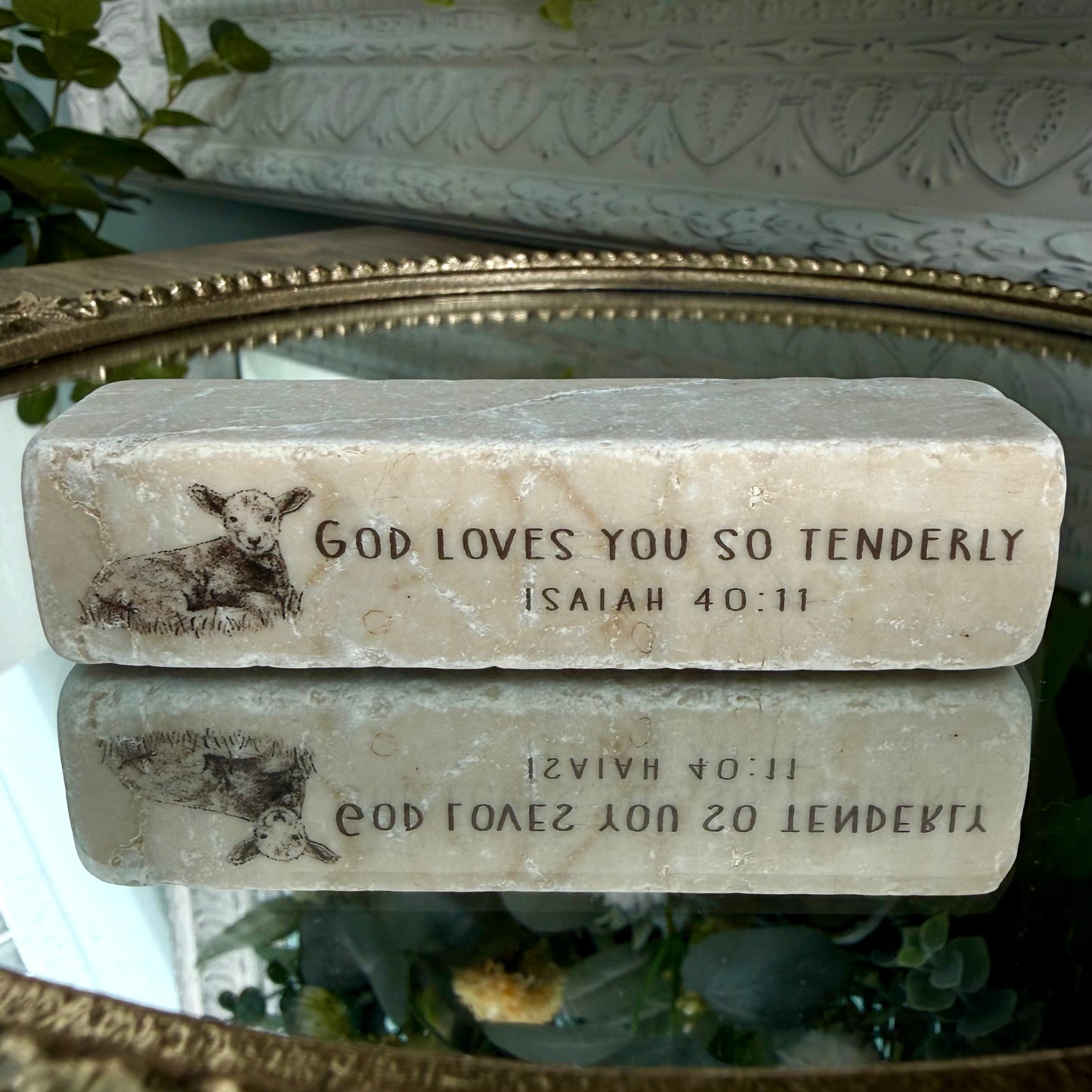 Scripture Stones | God Loves You | Quarter