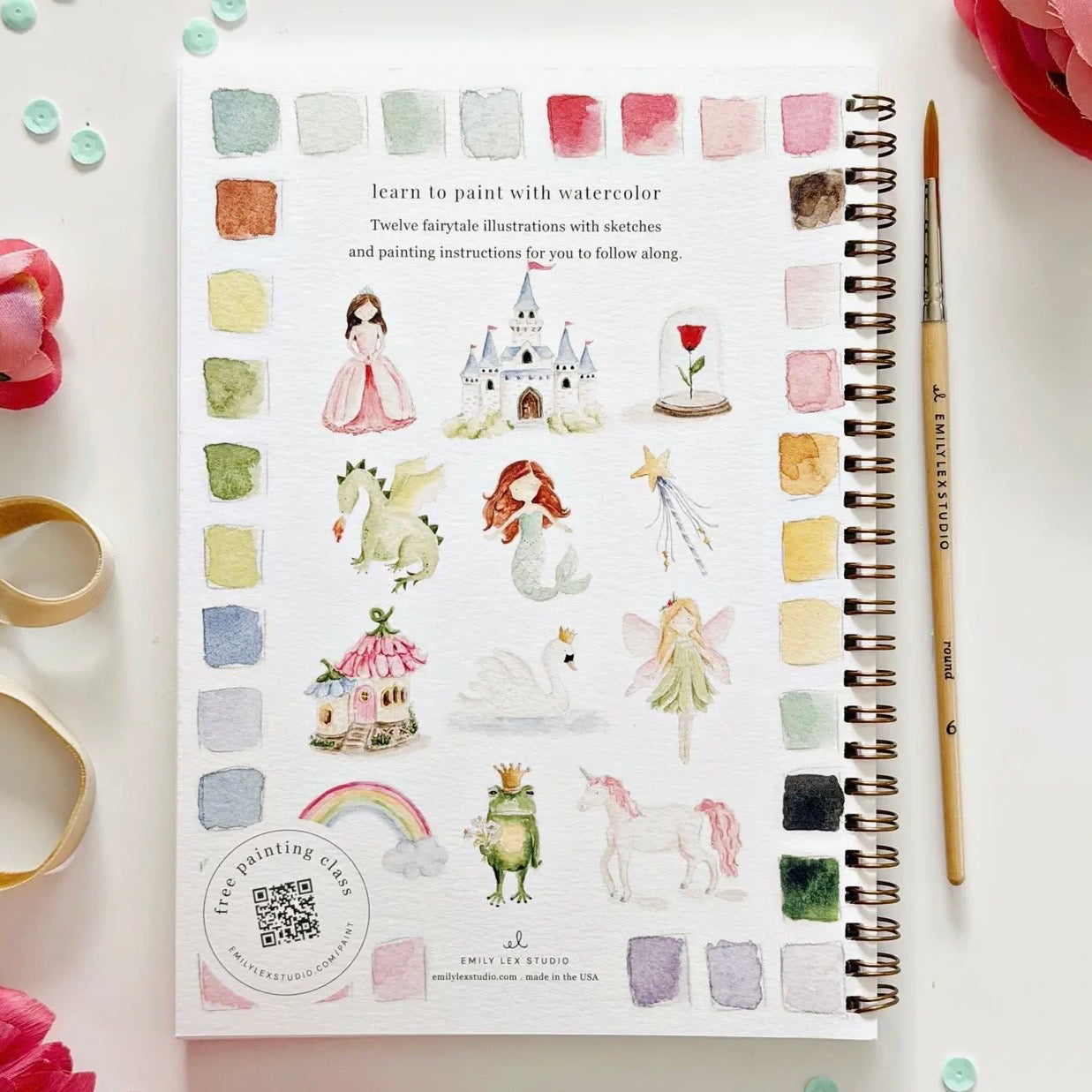 Watercolor Workbook | Fairytale