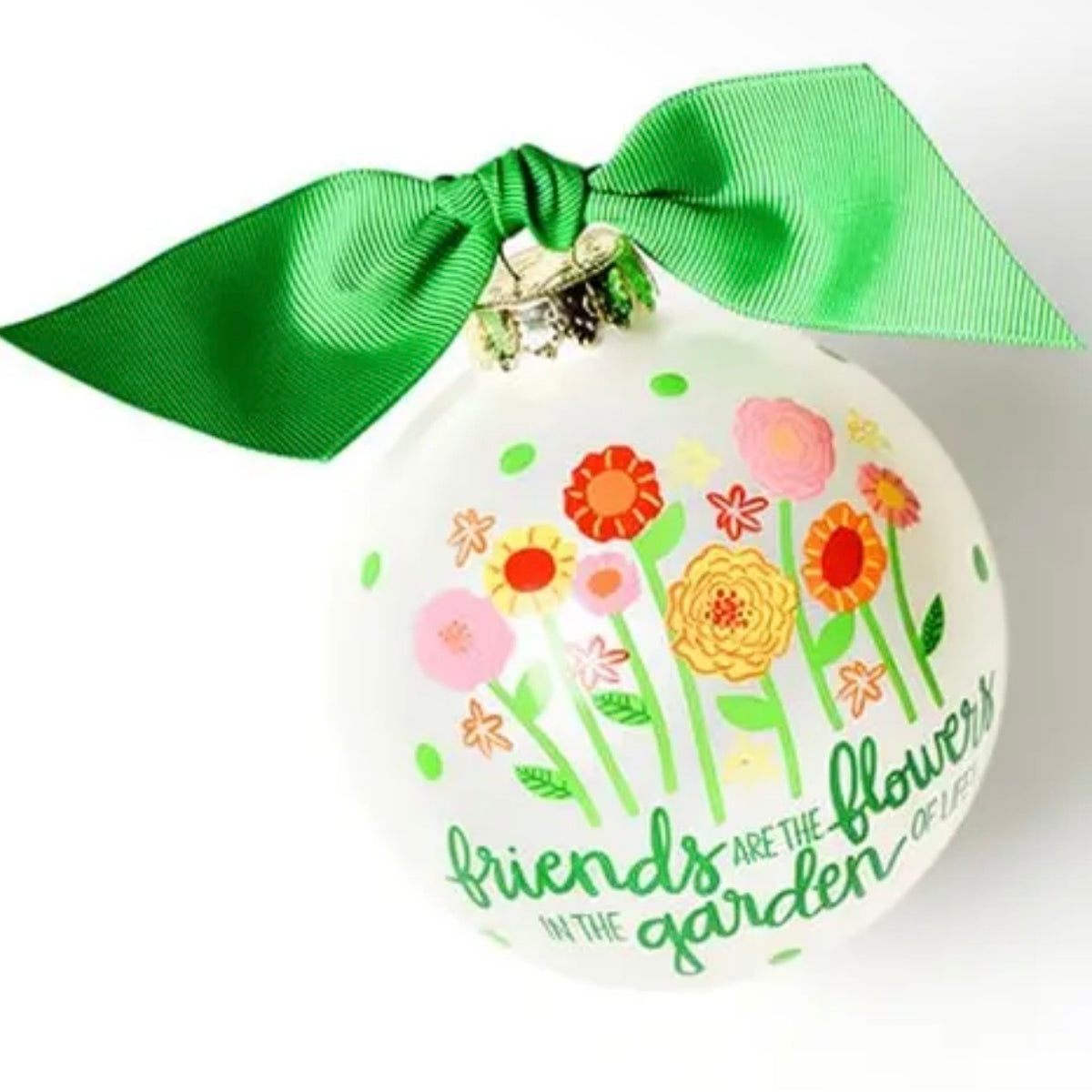 Ornament | Friends Are Flowers