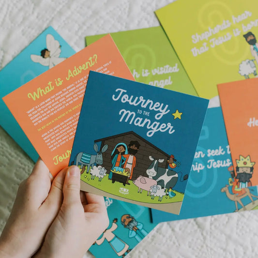Tiny Theologians | Journey To the Manger Card Set