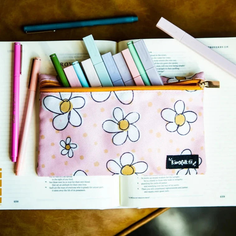 Pencil Pouch - Daisy