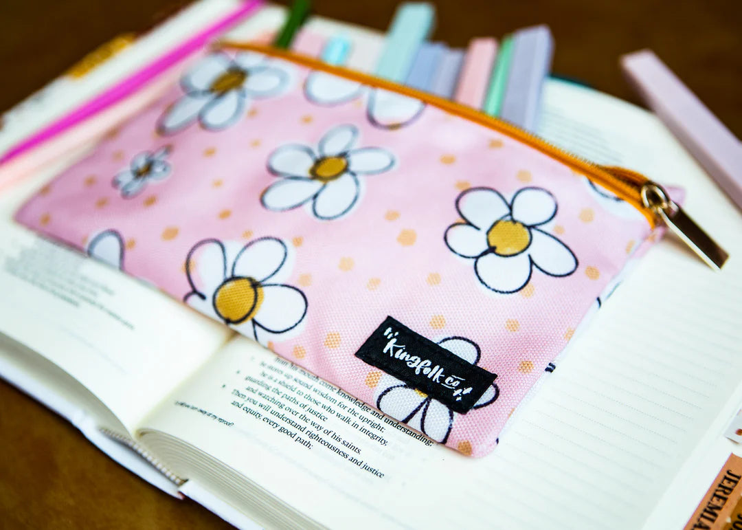 Pencil Pouch - Daisy