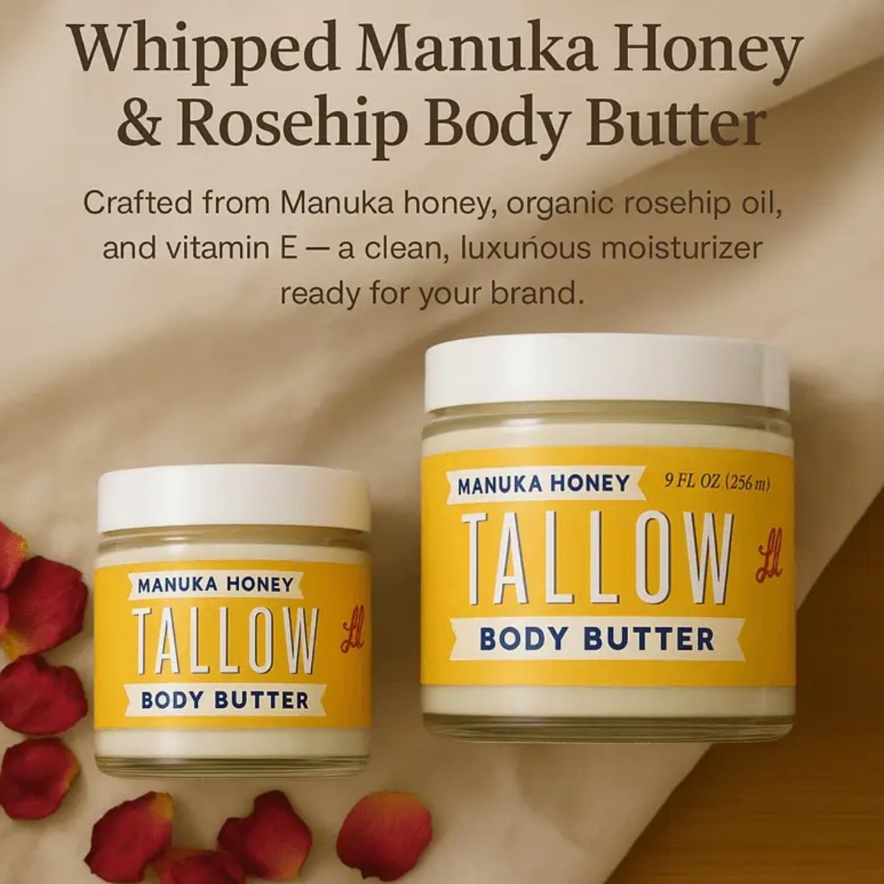 Tallow | Whipped Manuka Honey 9oz
