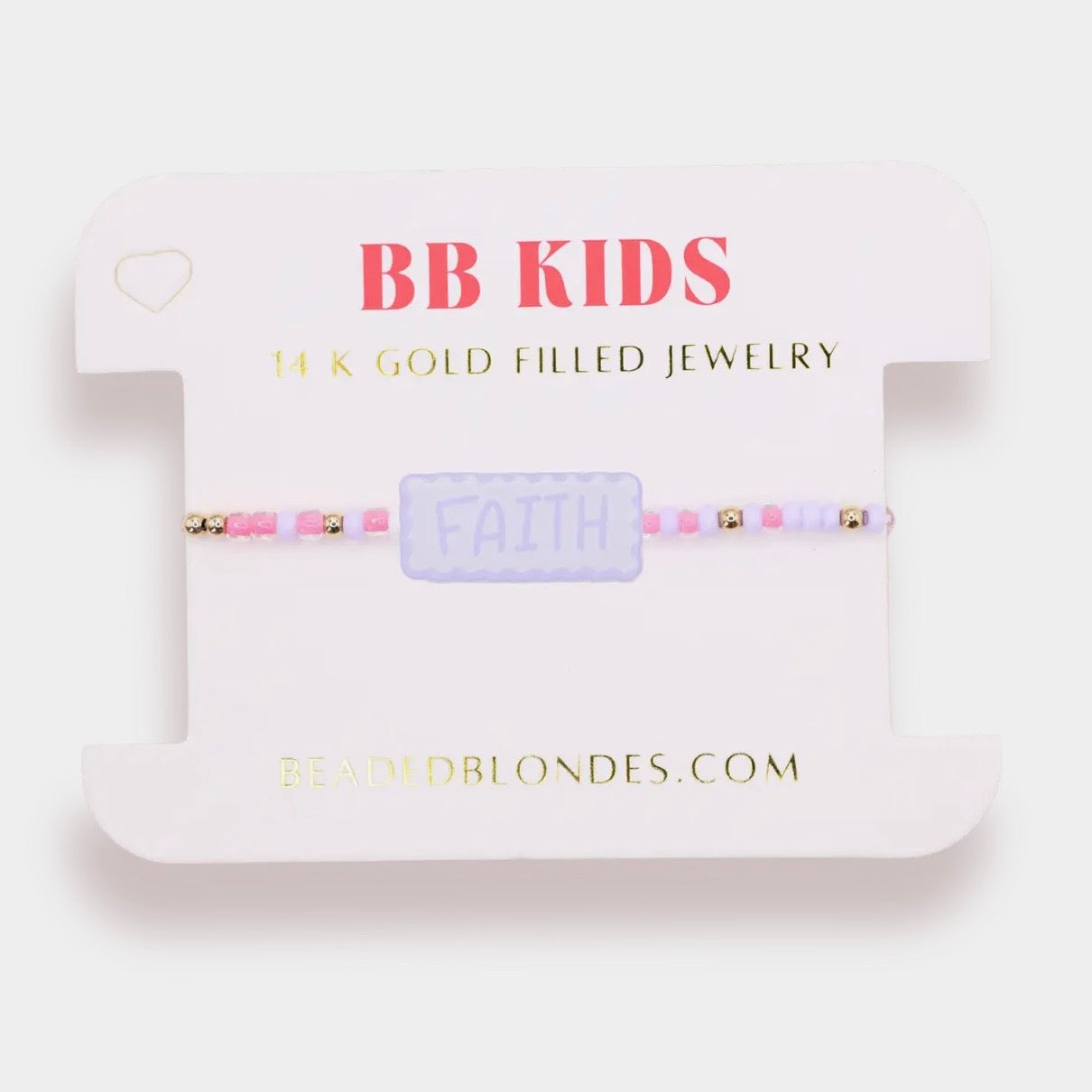 Beaded Blondes Kids | Faith