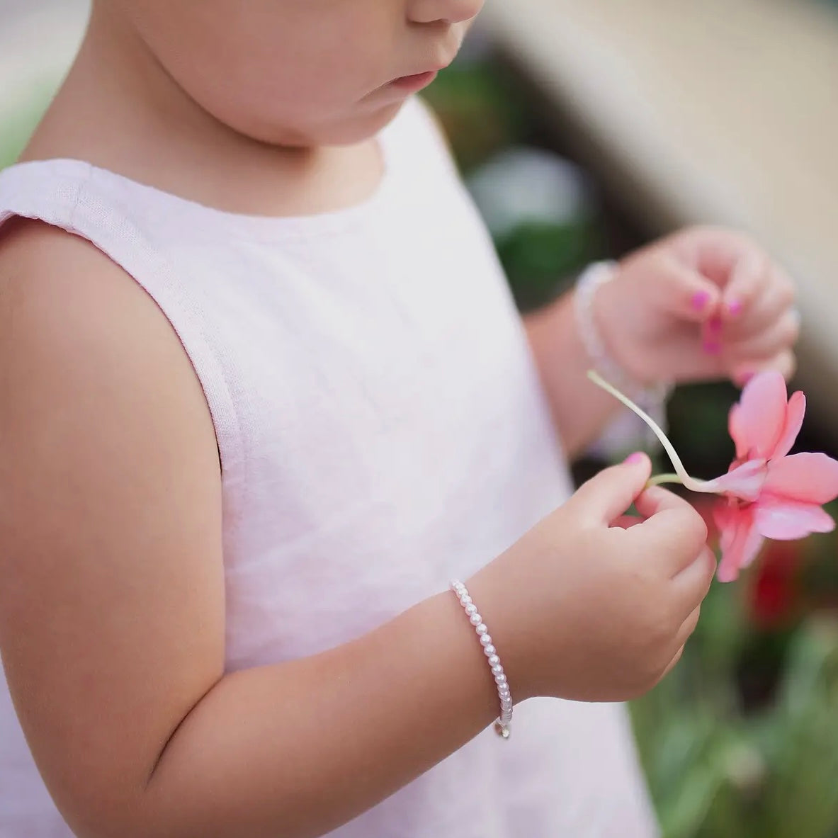 Girls Bracelet - Serenity Pearl