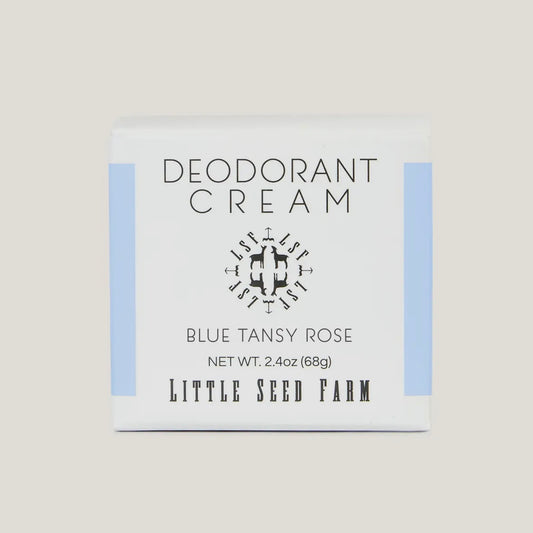 Little Seed Farm Natural Deodorant Cream | Blue Tansy Rose