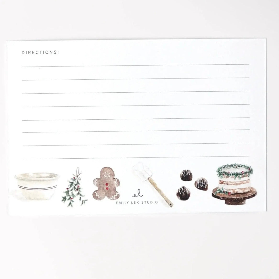 Recipe Cards | Gingerbread