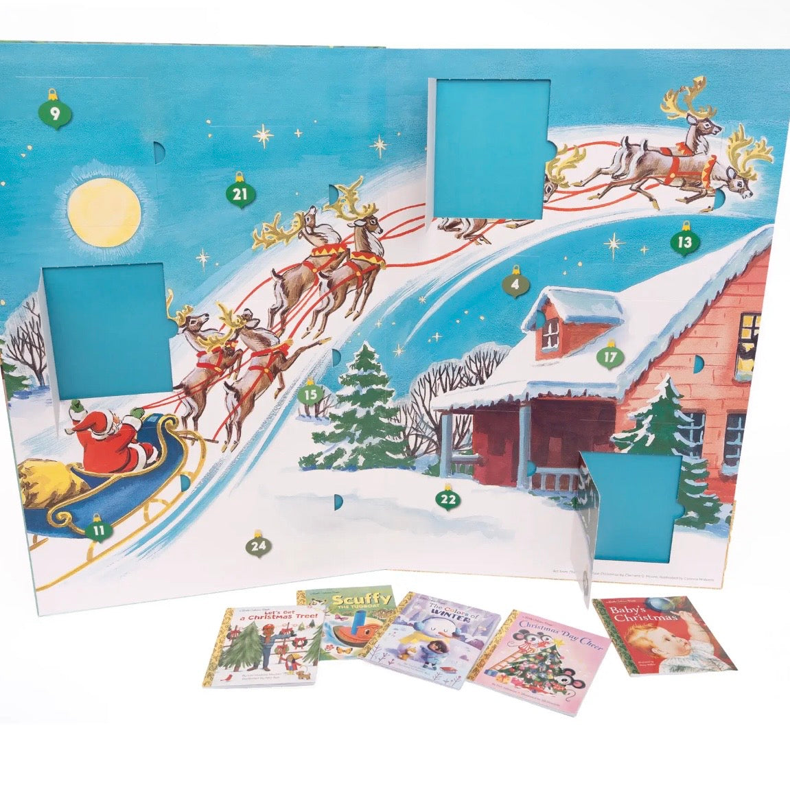 Little Golden Books Advent Calendar: Countdown To Christmas