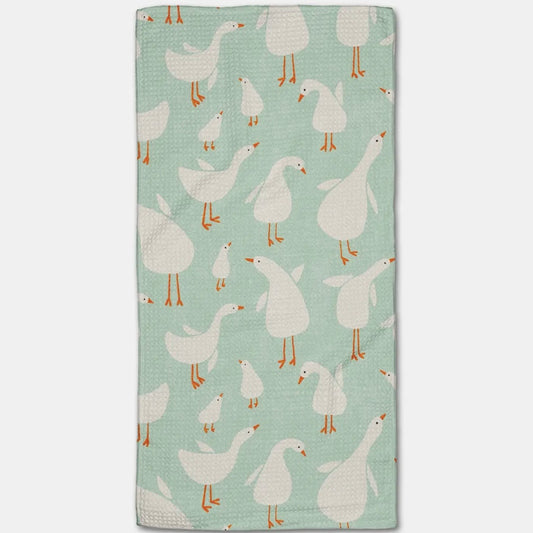 Geometry Bar Towel | Ilesha Ducks