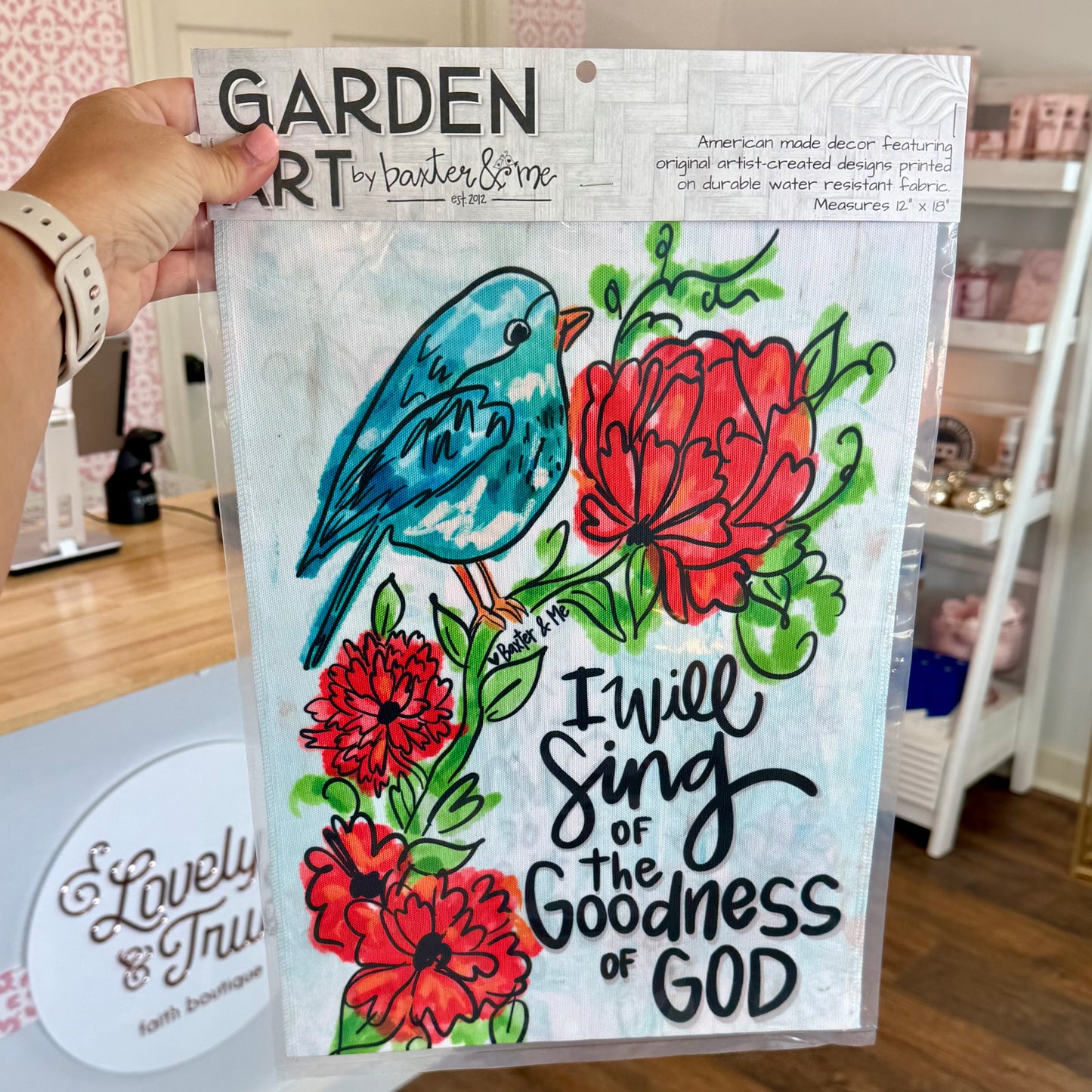 Garden Flag | Goodness of God