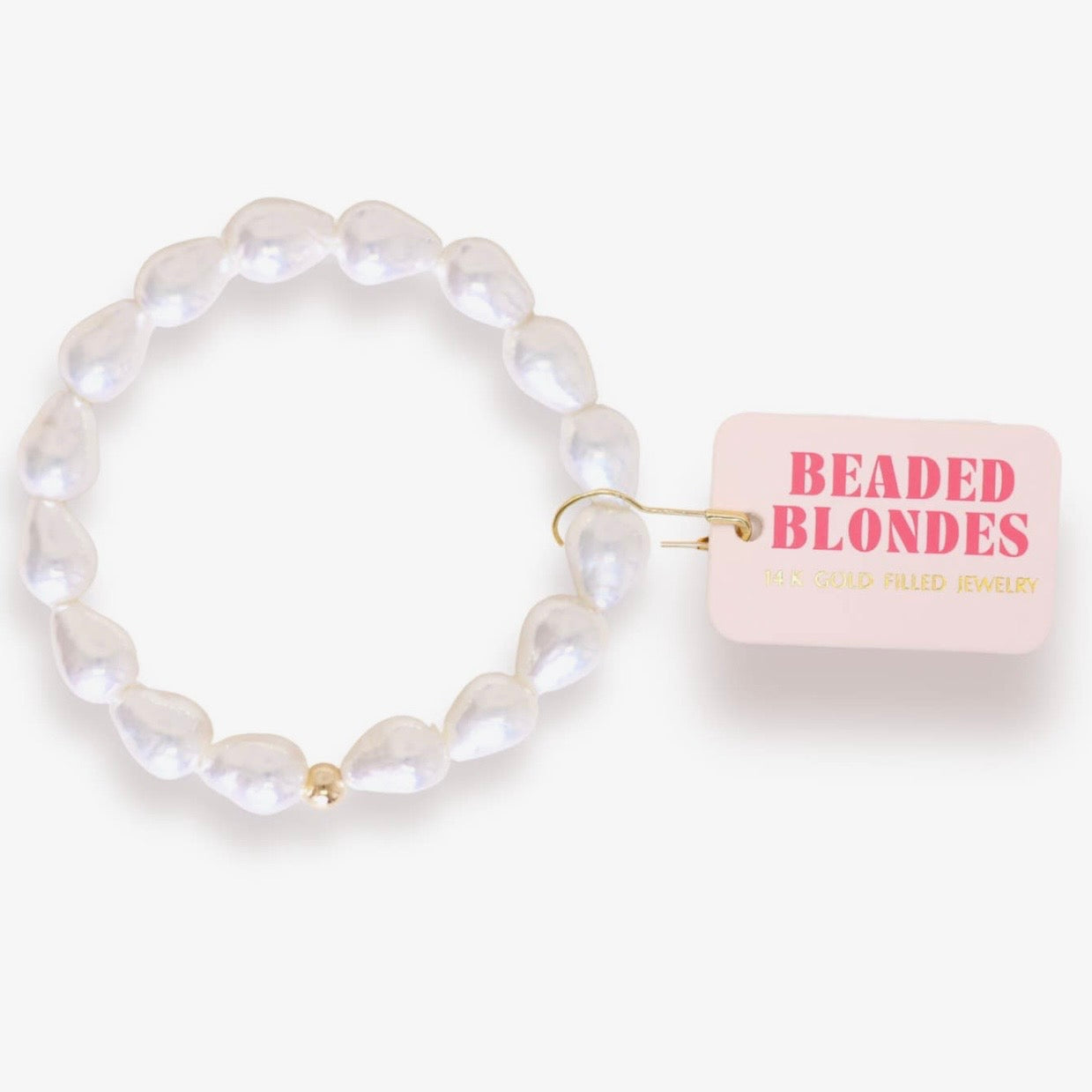 Beaded Blondes | Bella Pearl Bracelet