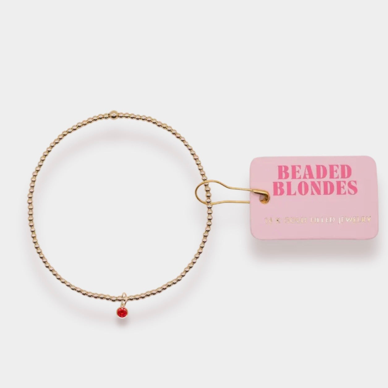 Beaded Blondes Birthstone | January