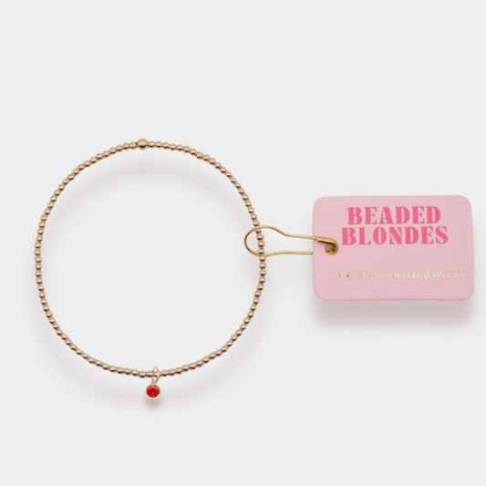 Beaded Blondes Birthstone | January