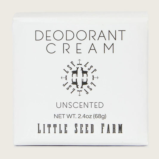 Little Seed Farm Natural Deodorant Cream | Unscented