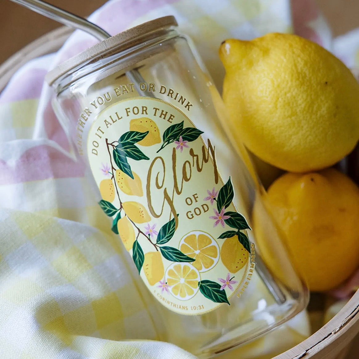 Glory To God Glass Can