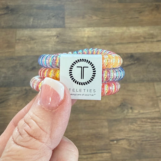 Teleties Hair Coils | Small | Eat Glitter For Breakfast