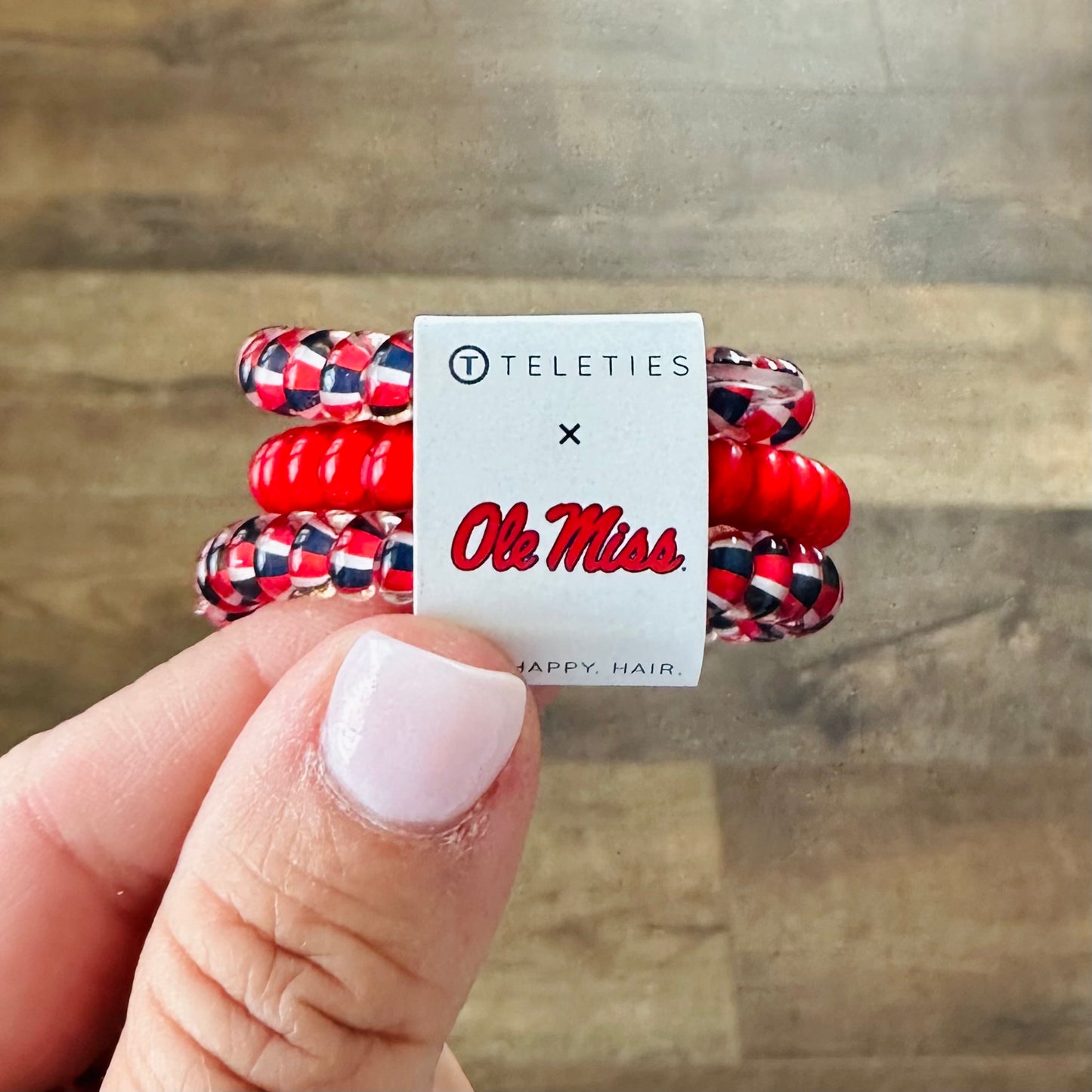 Teleties Hair Coils | Small | Ole Miss