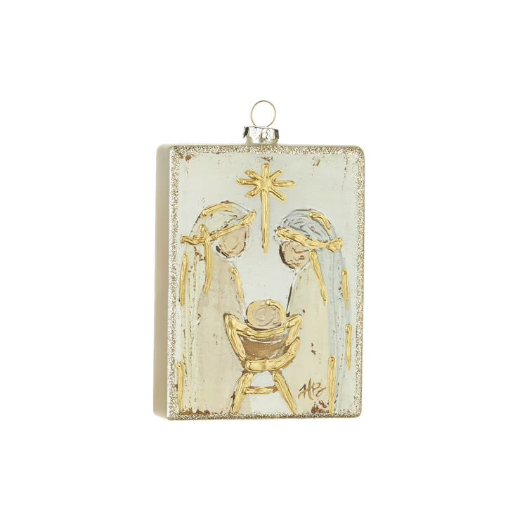 Ornament | Holy Family Rectangle