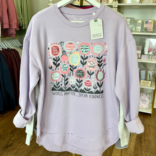 Royce Sweatshirt | Lavender