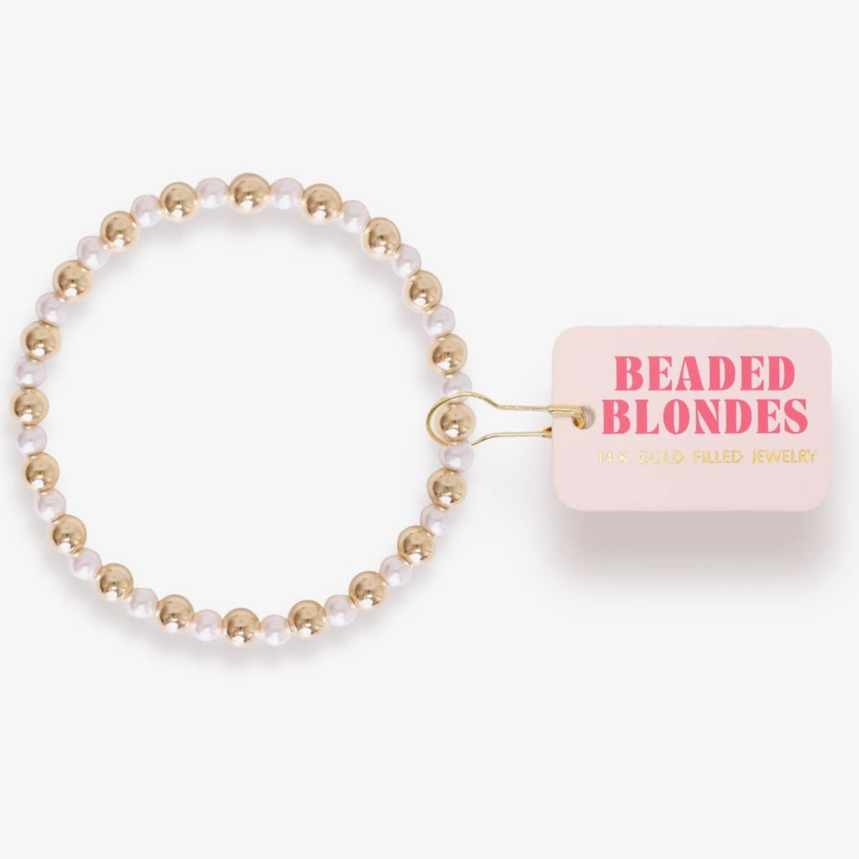 Beaded Blondes | Anna Pearl Bracelet