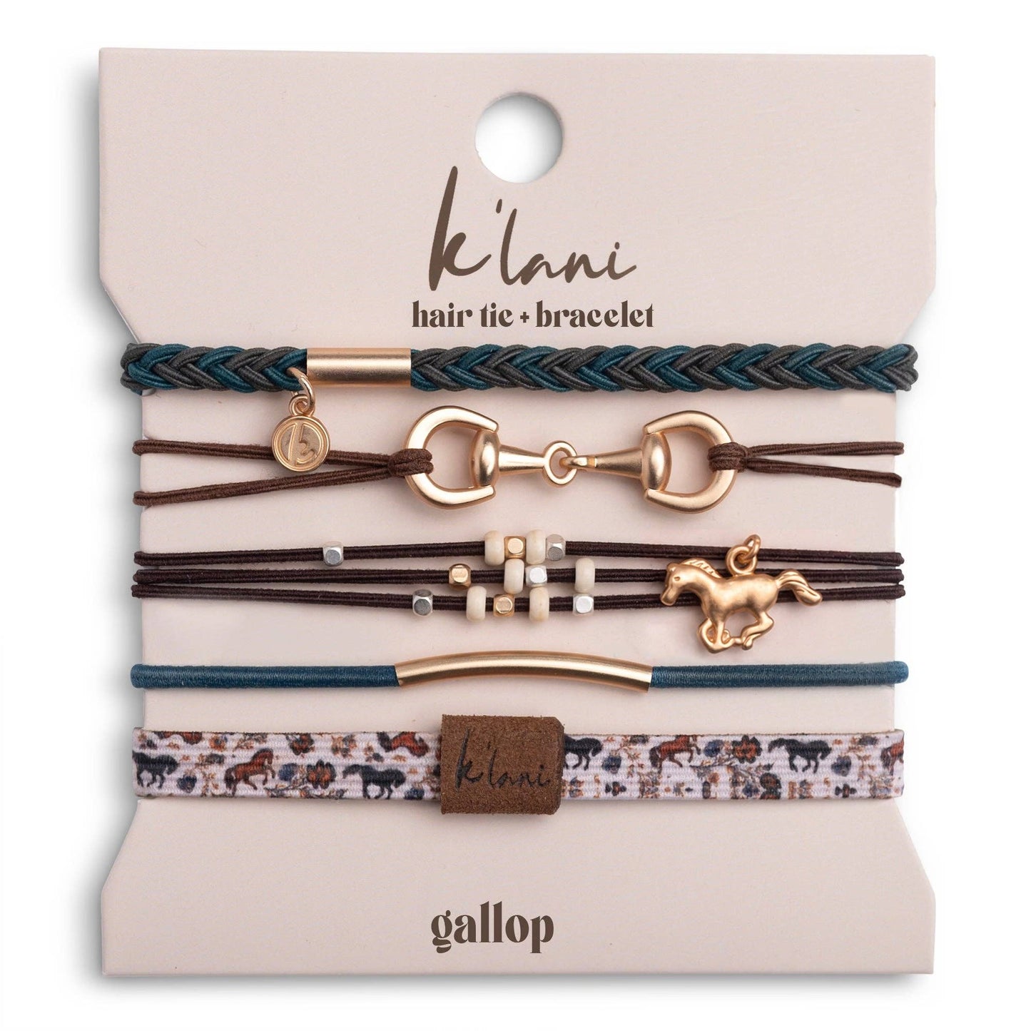 Hair Tie Bracelets | Gallop
