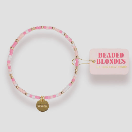 Bracelet - WWJD Charm Sprinkle | 6.25 inch Petite