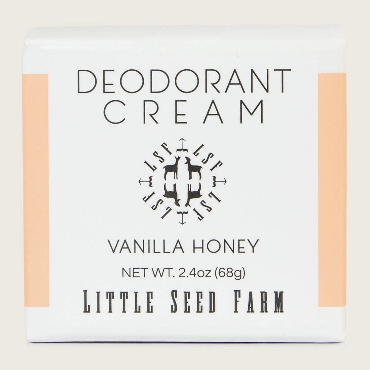Little Seed Farm Natural Deodorant Cream | Vanilla Honey
