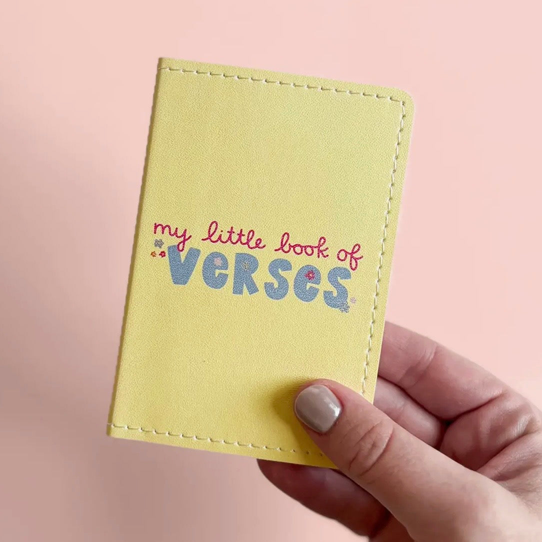 Little Book of Verses Journal | Yellow