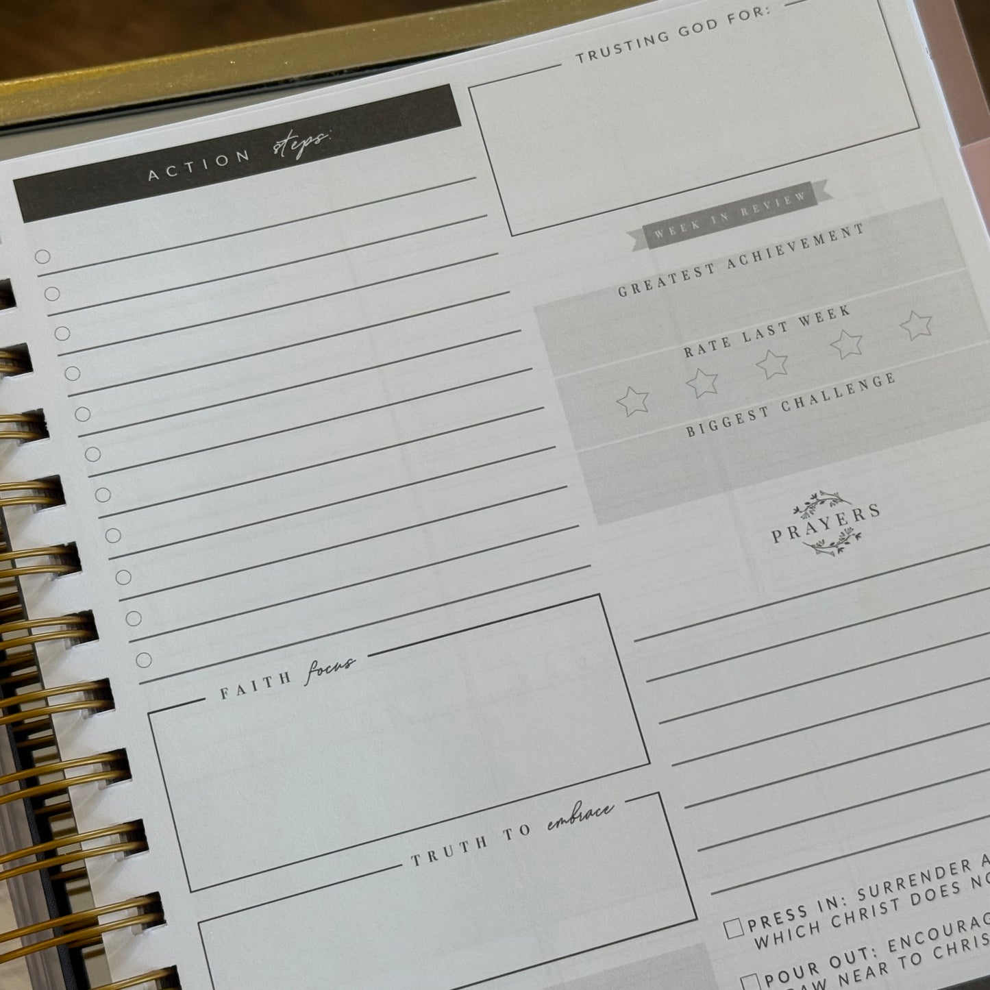 Arise Christian Planner | Blue