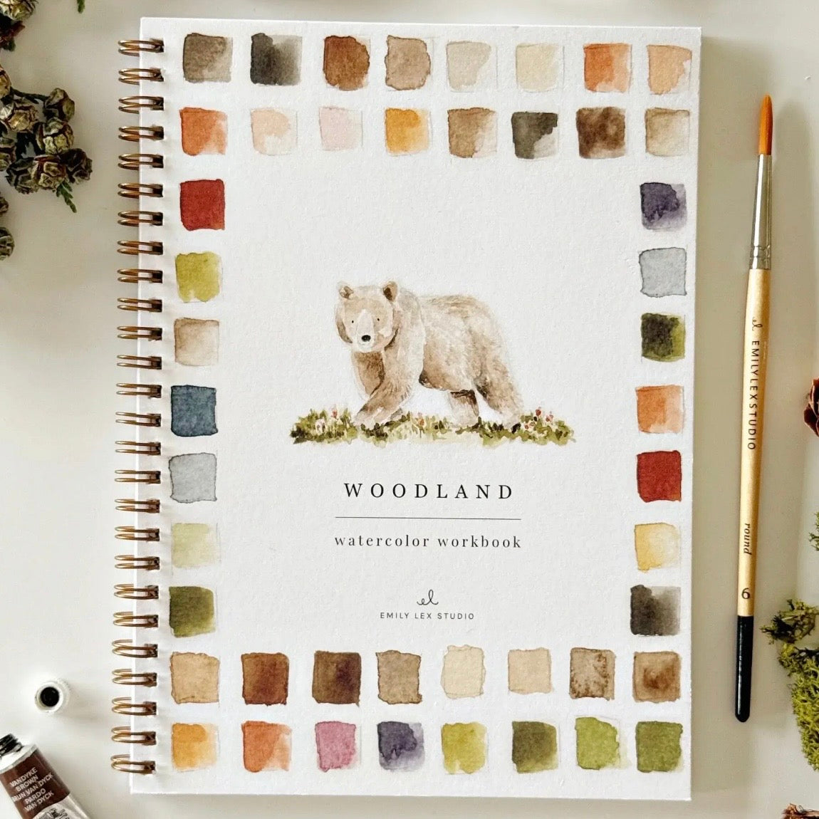 Watercolor Workbook | Woodland
