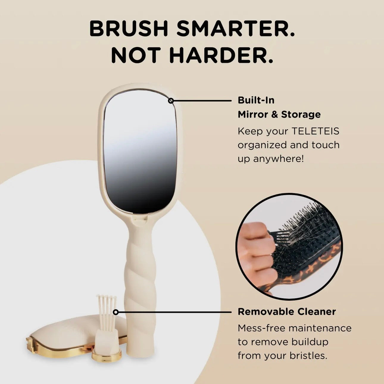 Boar Bristle Hair Brush