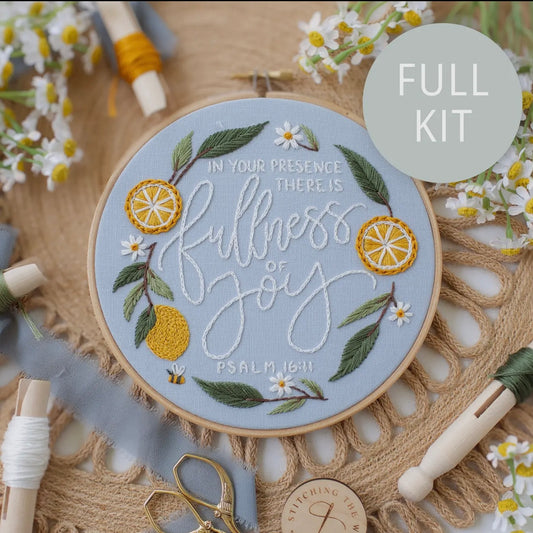 Embroidery Kit | Fullness of Joy