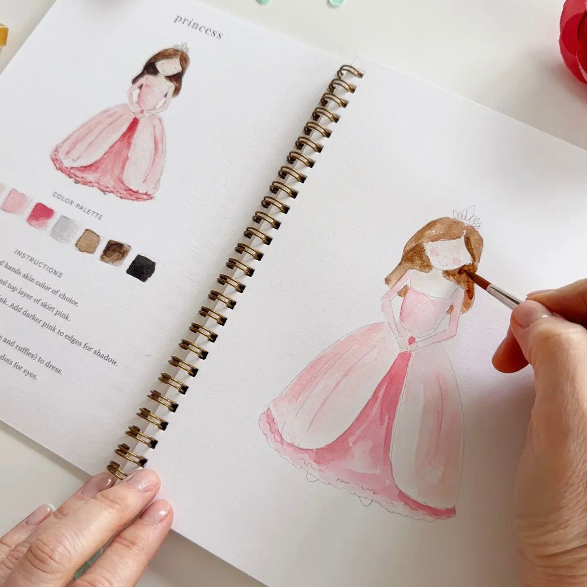 Watercolor Workbook | Fairytale