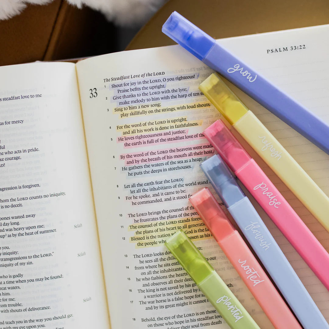 Bible Highlighters - Garden